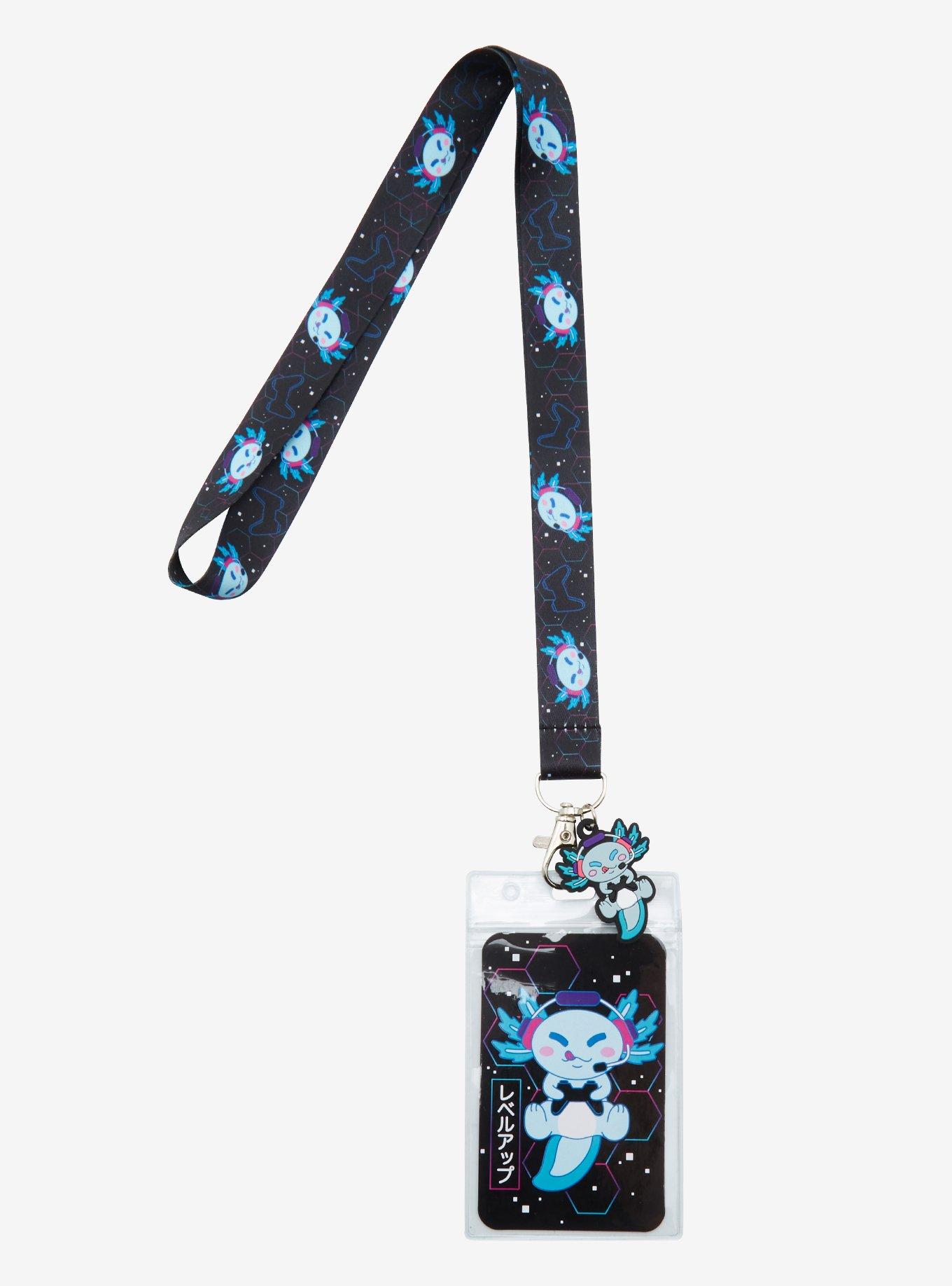 Axolotl Gamer Lanyard, , hi-res