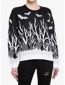 Thorn & Fable Cemetery Girls Sweater, , hi-res