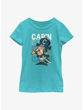 Cap'n Crunch Captain Stack Youth Girls T-Shirt, , hi-res
