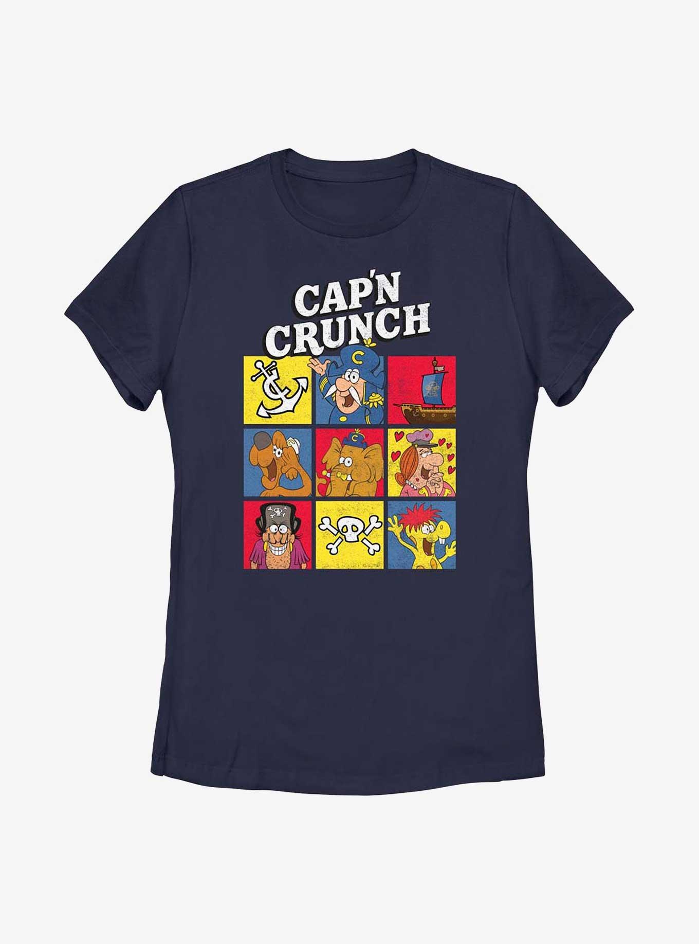 Cap'n Crunch Group Womens T-Shirt, NAVY, hi-res