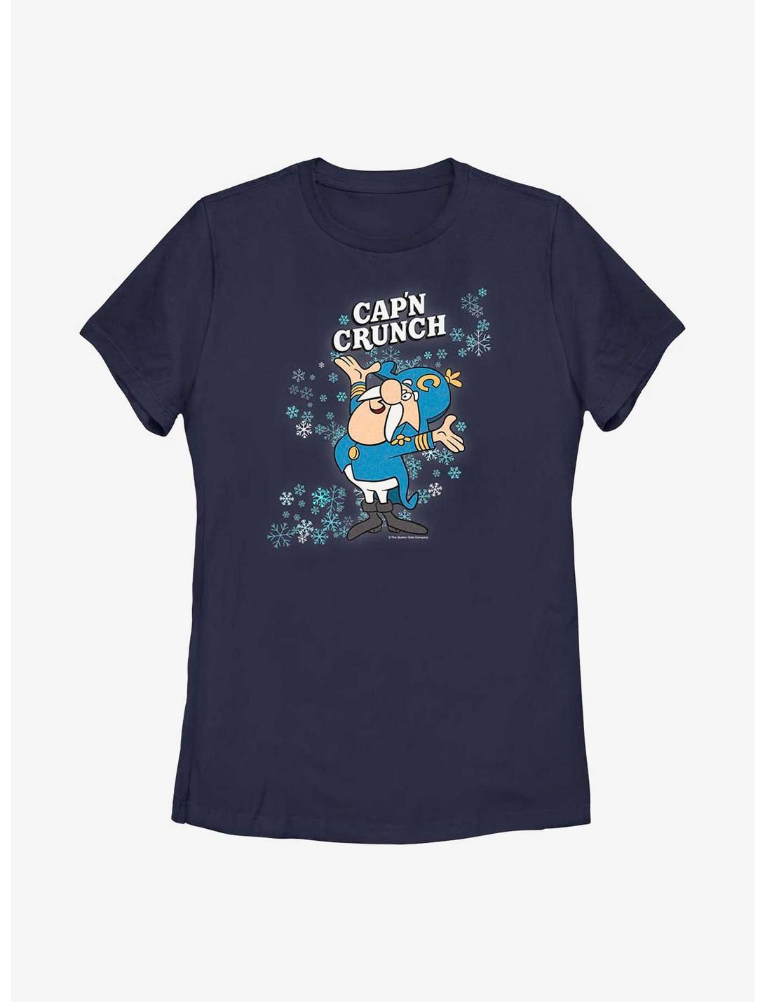 Cap'n Crunch Snowflake Crunch Womens T-Shirt, NAVY, hi-res