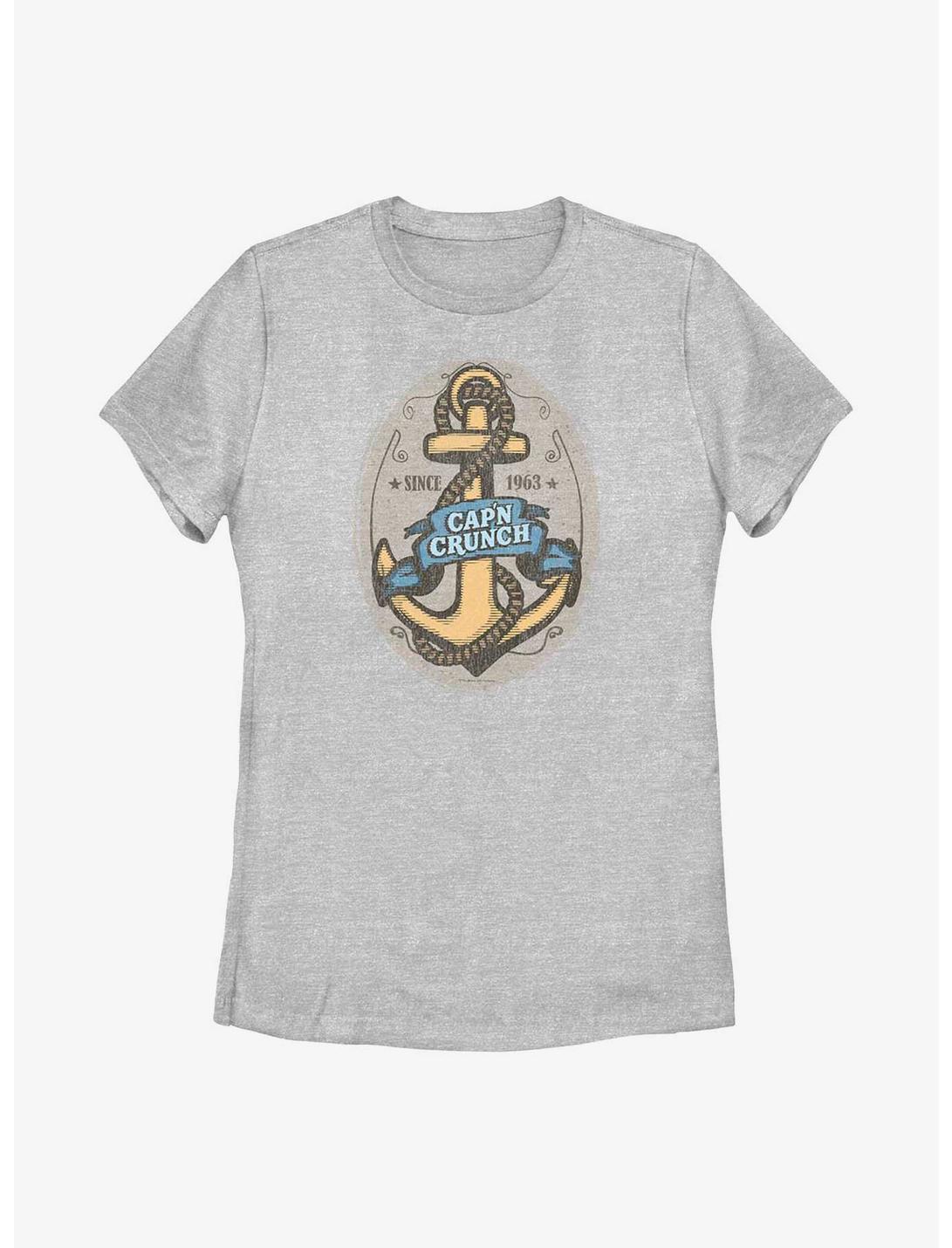 Cap'n Crunch Vintage Anchor Womens T-Shirt, ATH HTR, hi-res