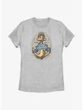Cap'n Crunch Vintage Anchor Womens T-Shirt, ATH HTR, hi-res