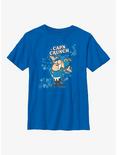 Cap'n Crunch Snowflake Crunch Youth T-Shirt, ROYAL, hi-res