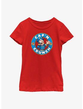 Cap'n Crunch Cap Logo Youth Girls T-Shirt, , hi-res