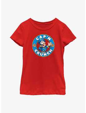 Cap'n Crunch Cap Logo Youth Girls T-Shirt, , hi-res