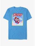 Kirby Umbrella Starry Flight T-Shirt, TURQ, hi-res