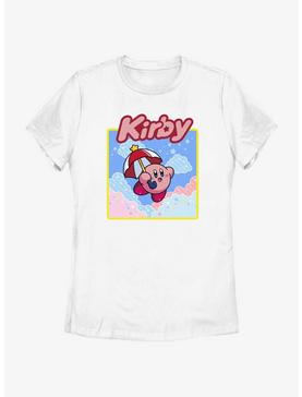 Kirby Umbrella Starry Flight Womens T-Shirt, , hi-res