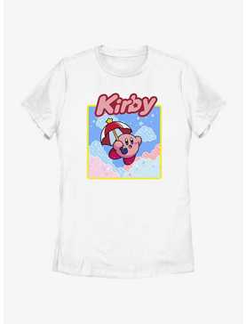 Kirby Umbrella Starry Flight Womens T-Shirt, , hi-res