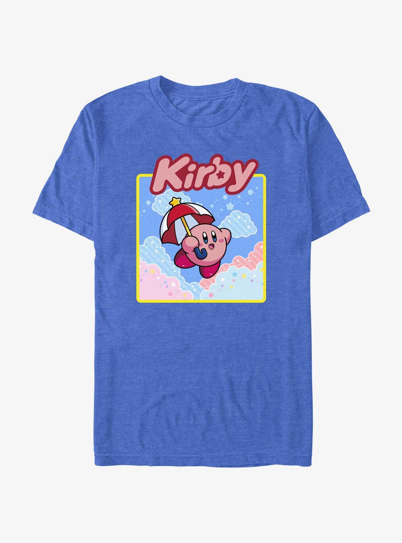 Kirby Umbrella Starry Flight T-Shirt, , hi-res