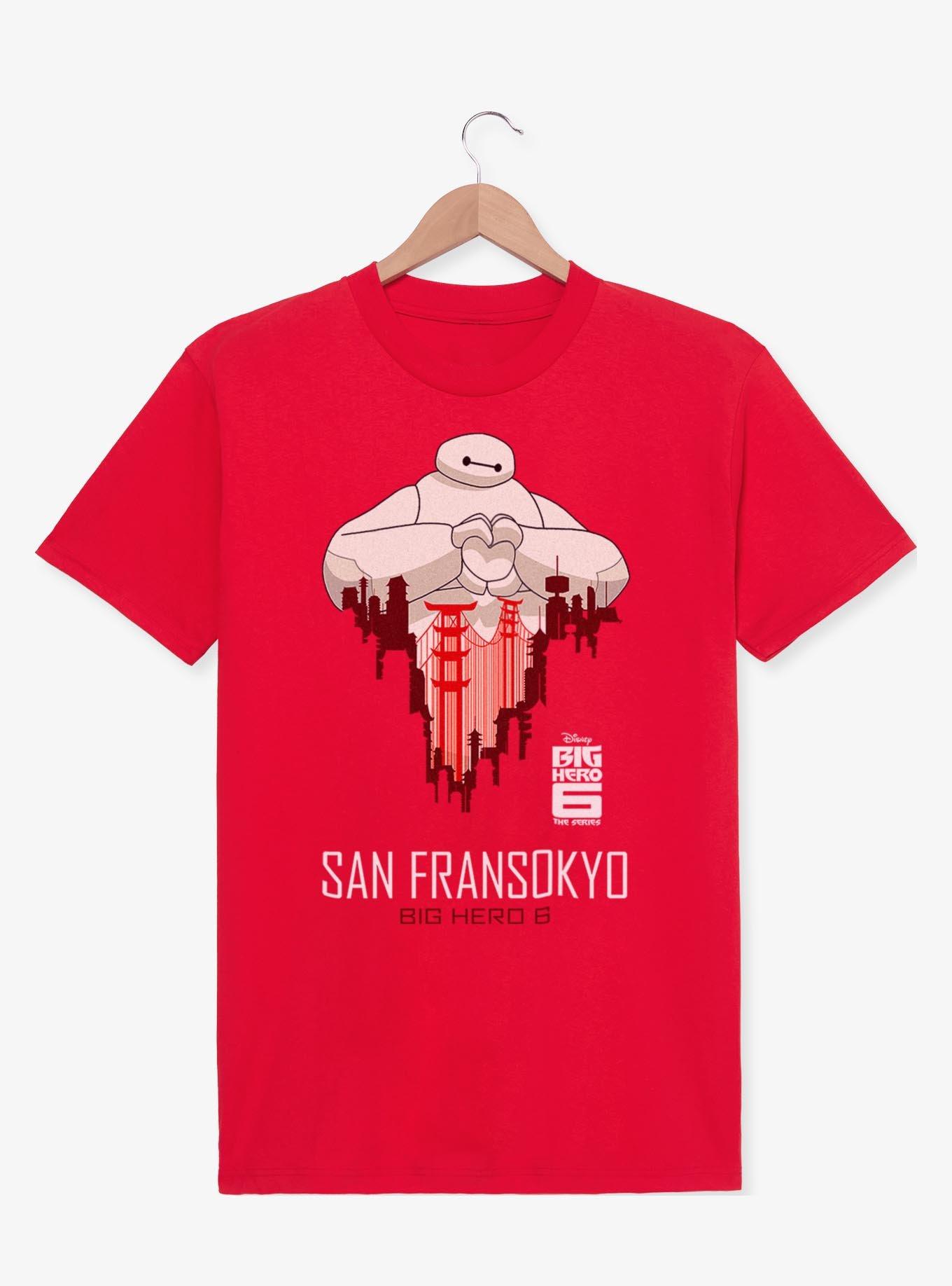 Disney Big Hero 6 Baymax San Fransokyo Love T-Shirt