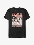 Disney Princesses Bold Is Beautiful T-Shirt, BLACK, hi-res