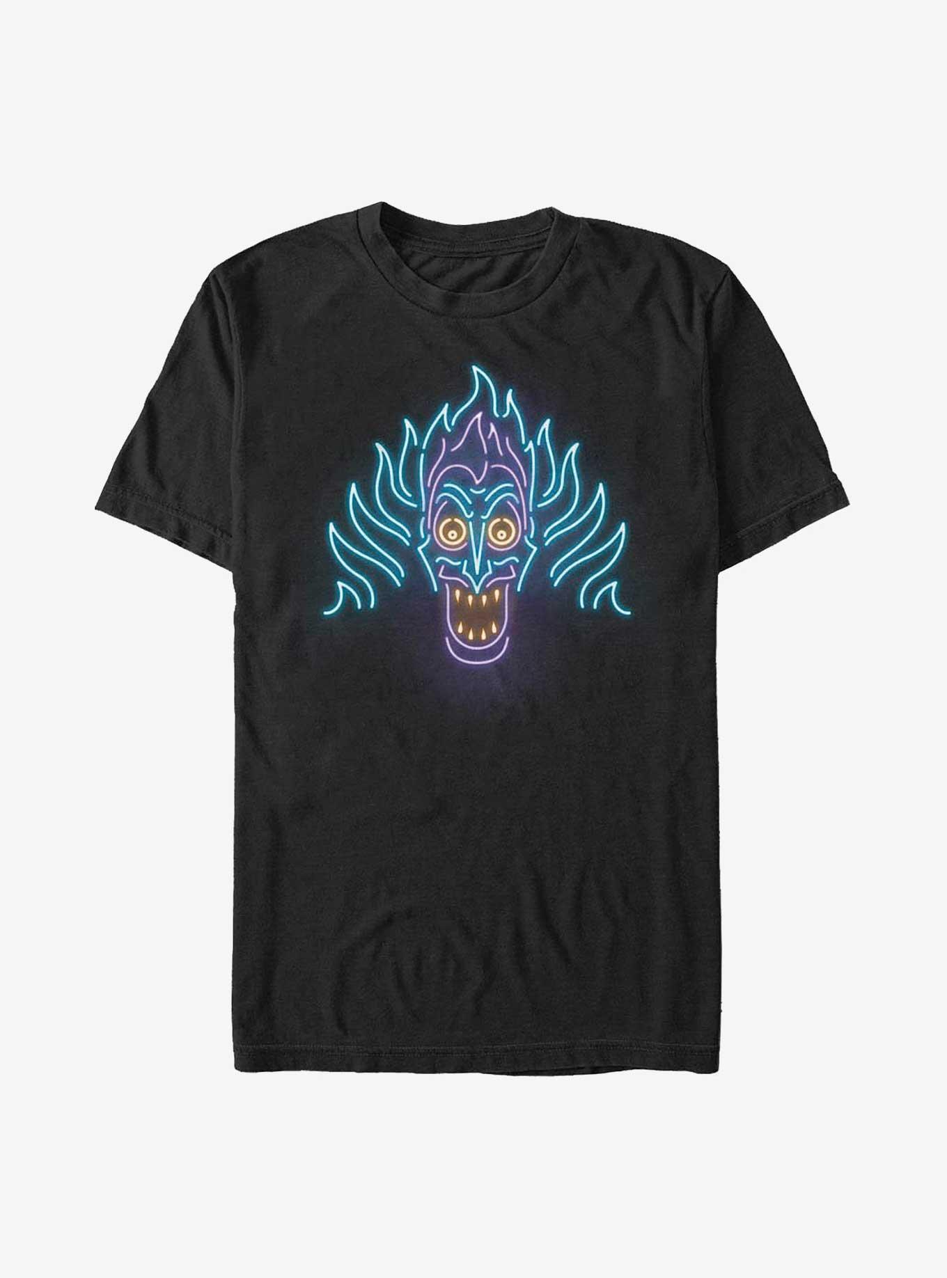 Disney Hercules Neon Sign Hades T-Shirt, , hi-res