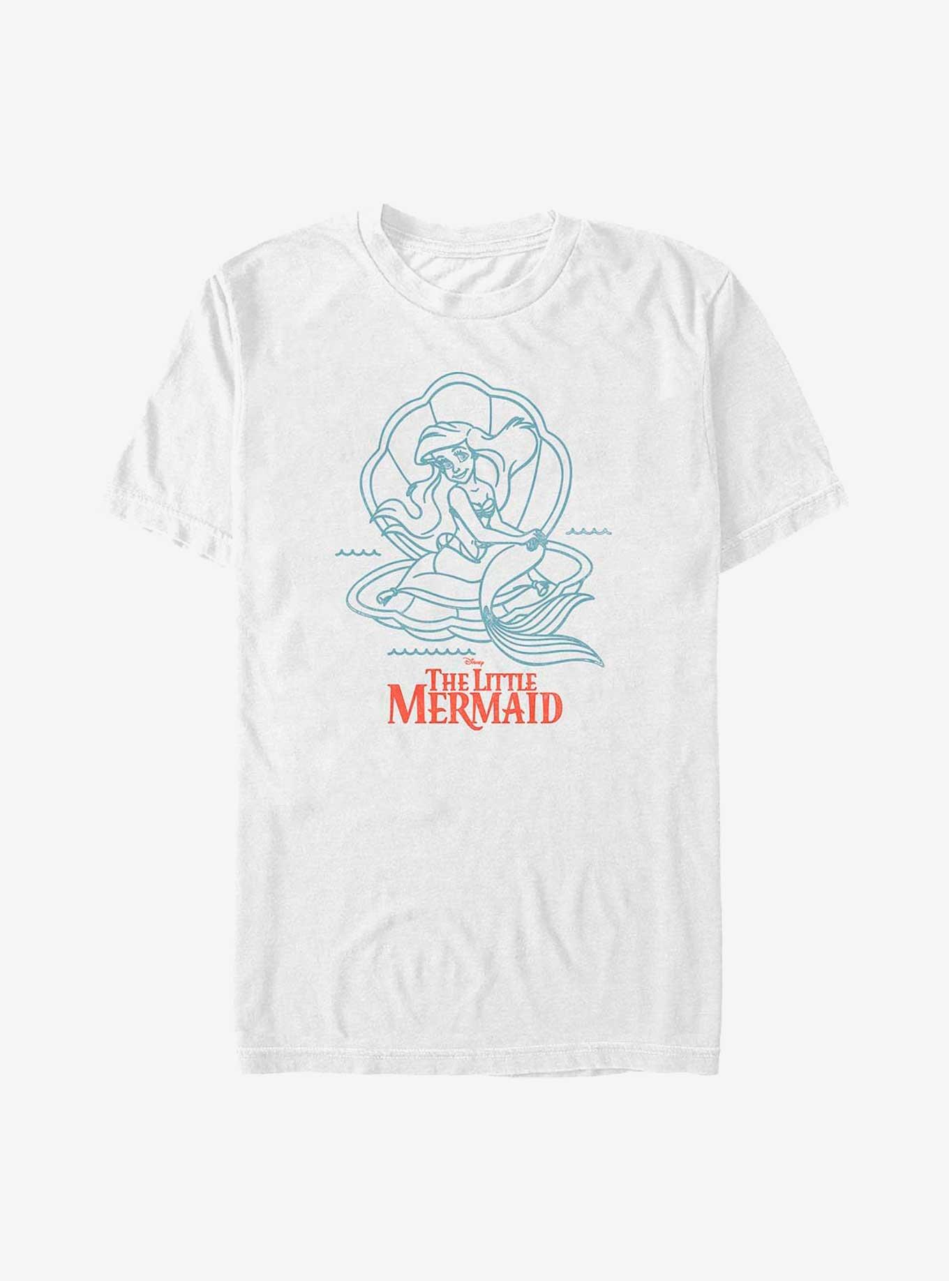 Disney The Little Mermaid Clamshell Princess T-Shirt, , hi-res