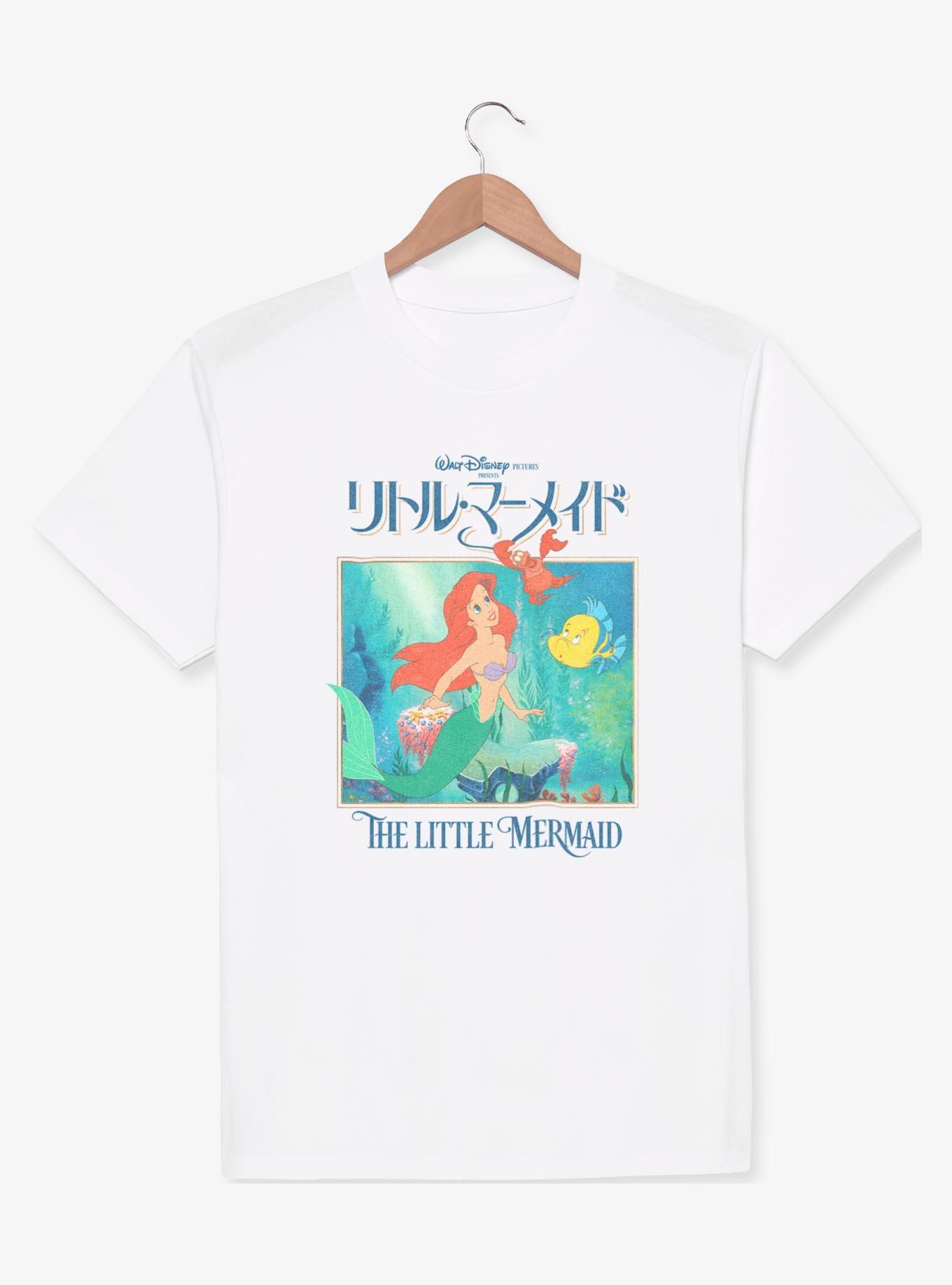 Disney The Little Mermaid in Japanese Poster T-Shirt