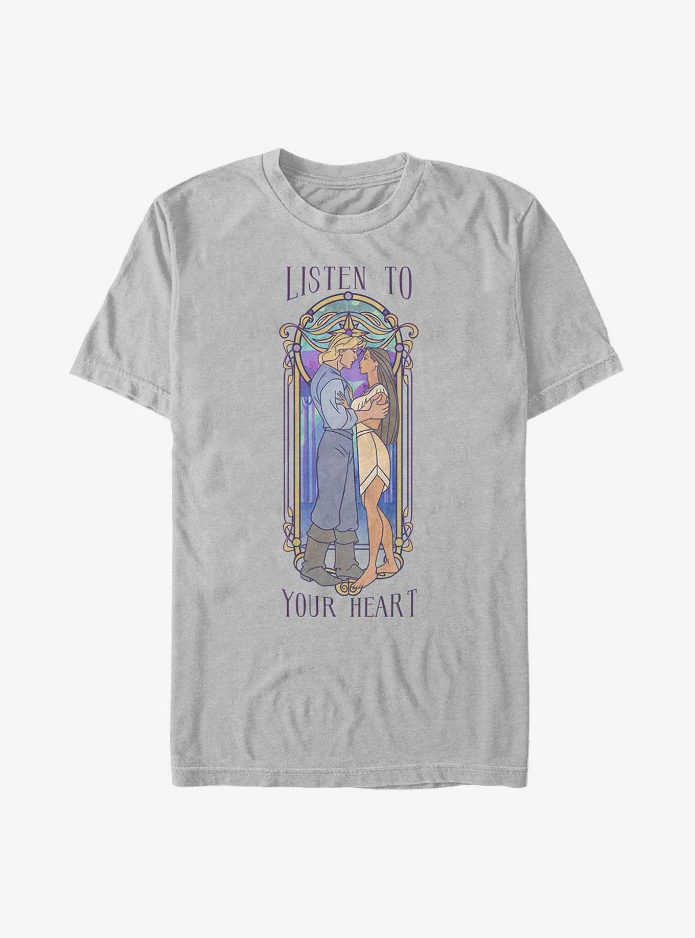 Disney Pocahontas Listen To Your Heart T-Shirt, , hi-res