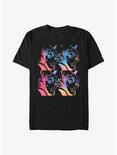 Disney Sleeping Beauty Pop Art Maleficent T-Shirt, BLACK, hi-res