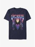 Disney Sleeping Beauty Vicious Metallic Maleficent T-Shirt, NAVY, hi-res