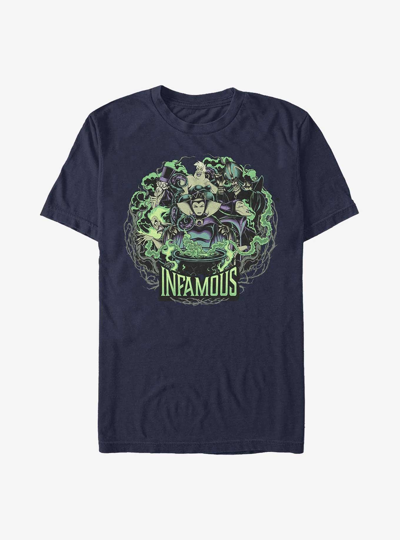 Disney Villains Infamous Evil T-Shirt, NAVY, hi-res