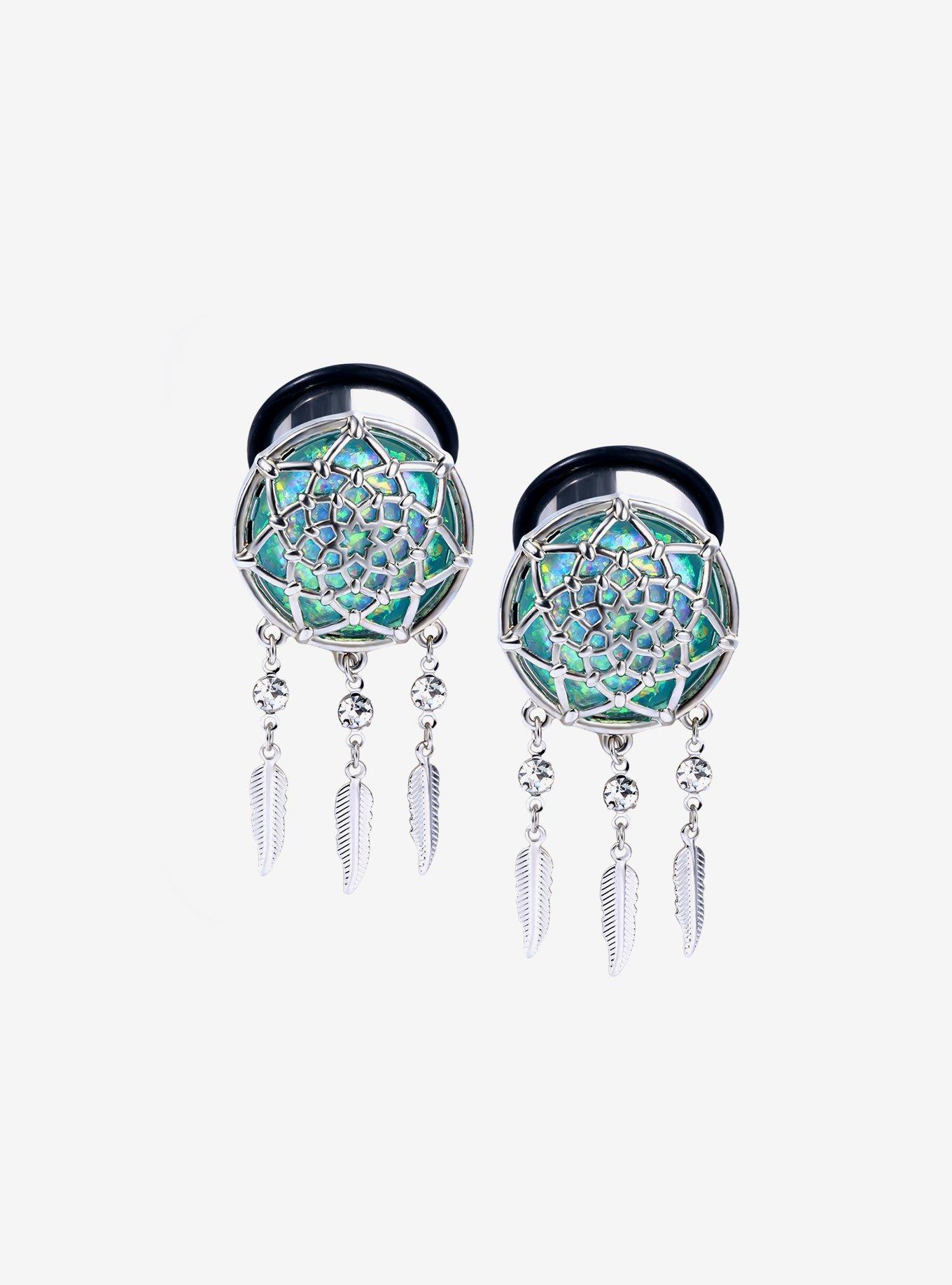 Steel Dreamcatcher Plug 2 Pack, MULTI, hi-res