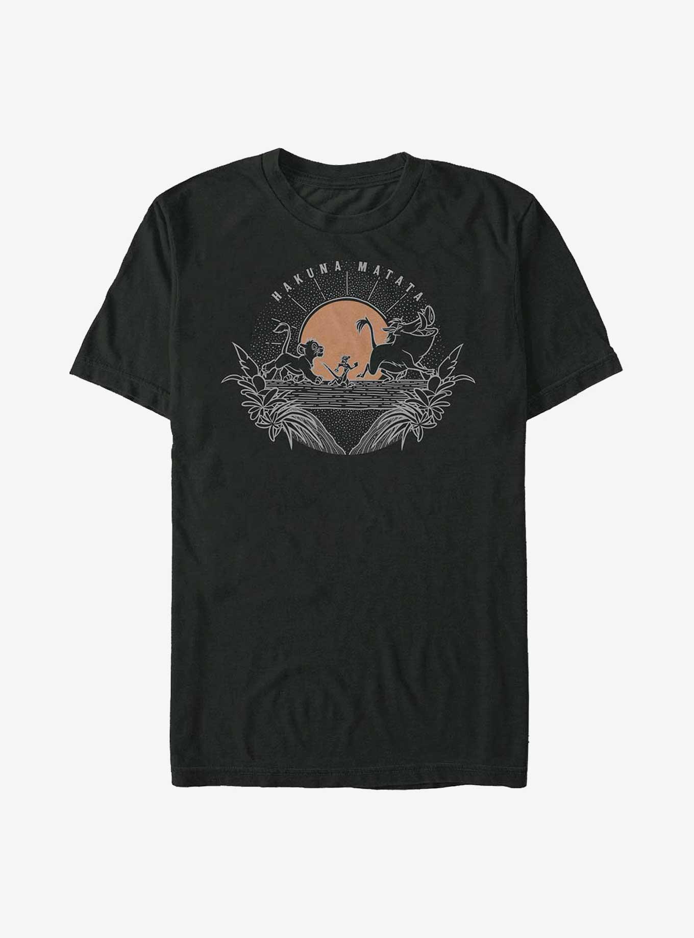 Disney The Lion King Behind In Your Past T-Shirt, BLACK, hi-res