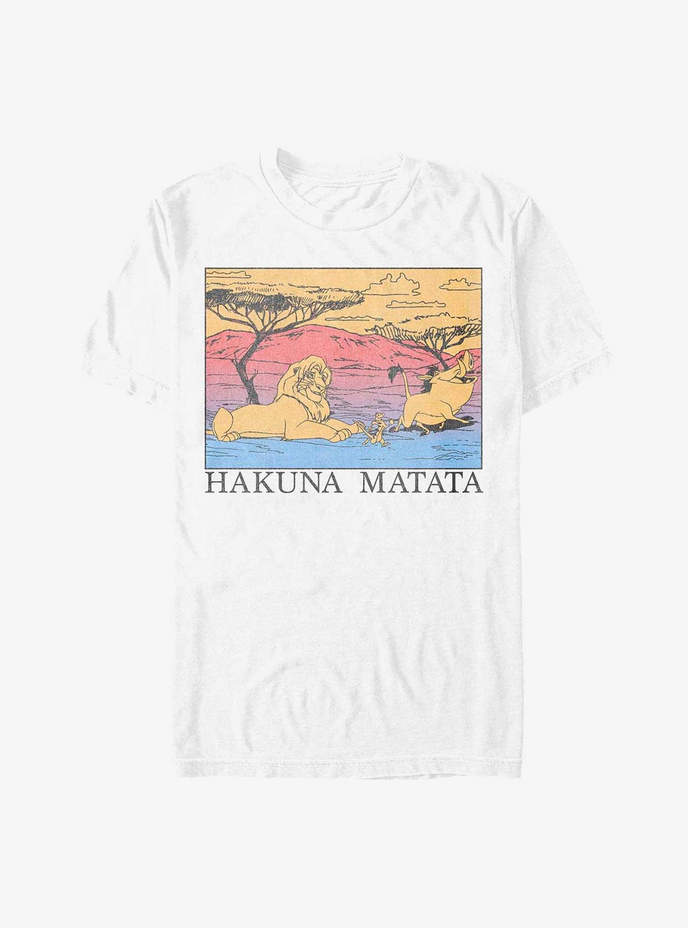 Disney The Lion King Hakuna Matata Sunset T-Shirt, , hi-res
