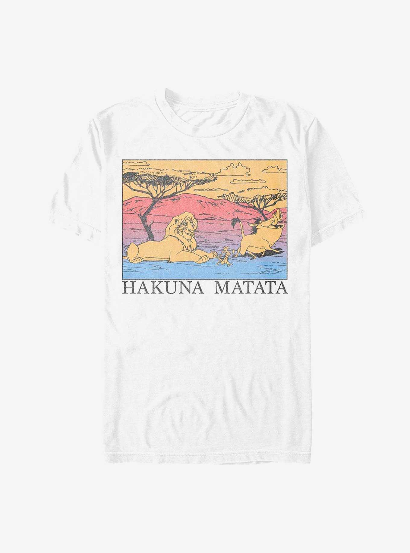 Disney The Lion King Hakuna Matata Sunset T-Shirt, , hi-res