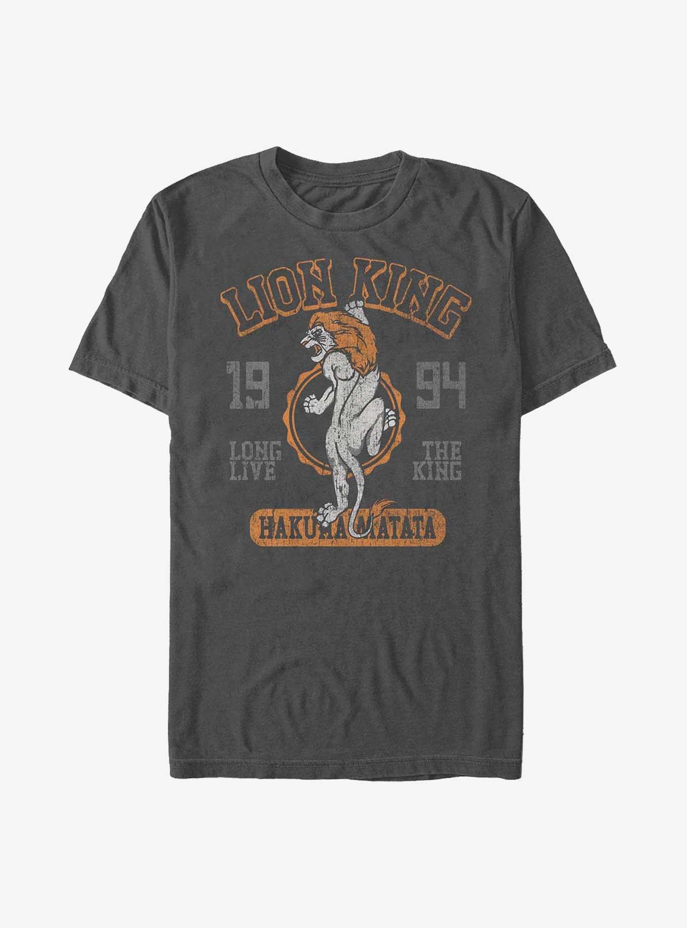 Disney The Lion King Long Live King Simba Varsity T-Shirt, , hi-res