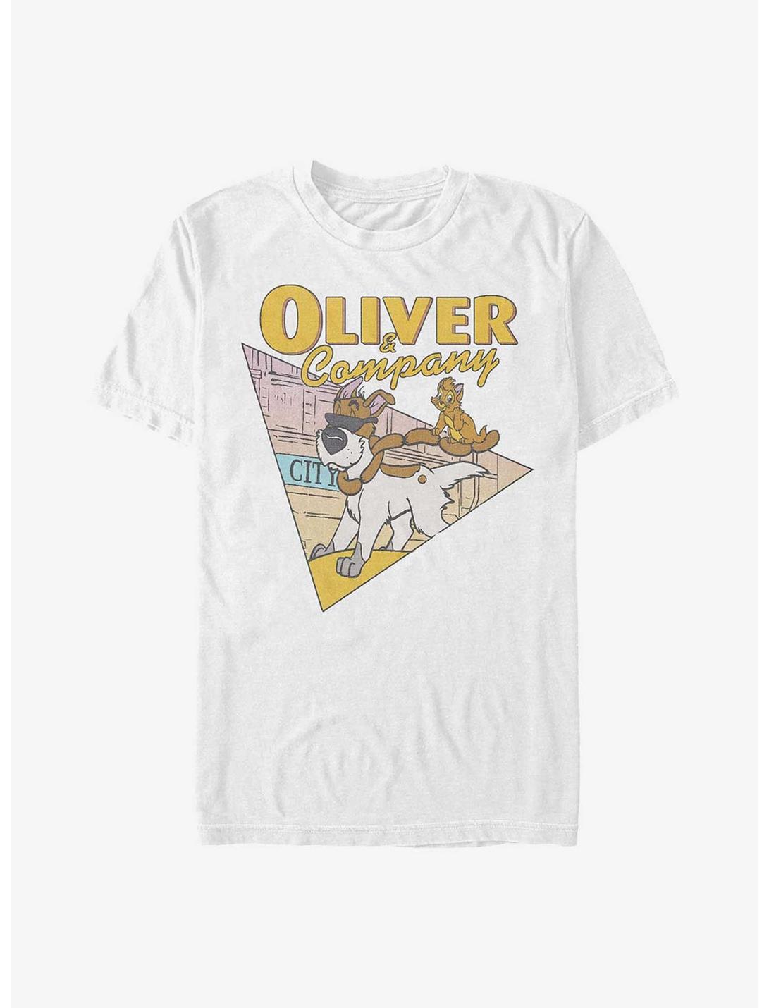 Disney Oliver & Company Sausage Run T-Shirt, WHITE, hi-res