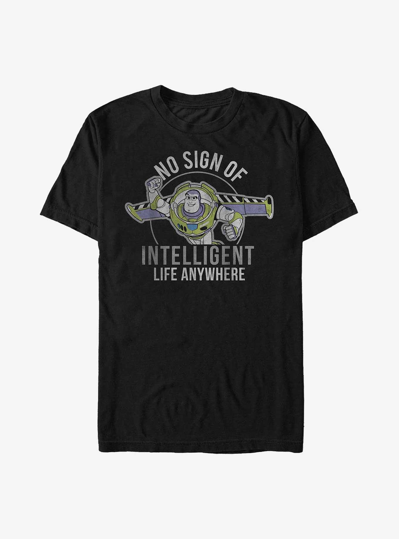 Disney Pixar Toy Story Buzz Lightyear No Sign of Intelligent Life T-Shirt, , hi-res