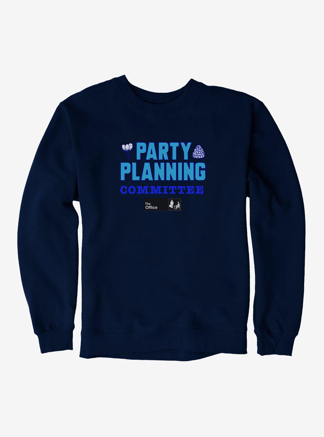 The Office Party Planning Committee Sweatshirt, NAVY, hi-res