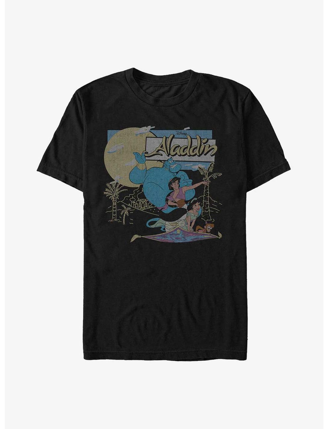 Disney Aladdin Carpet Ride Adventures T-Shirt, BLACK, hi-res