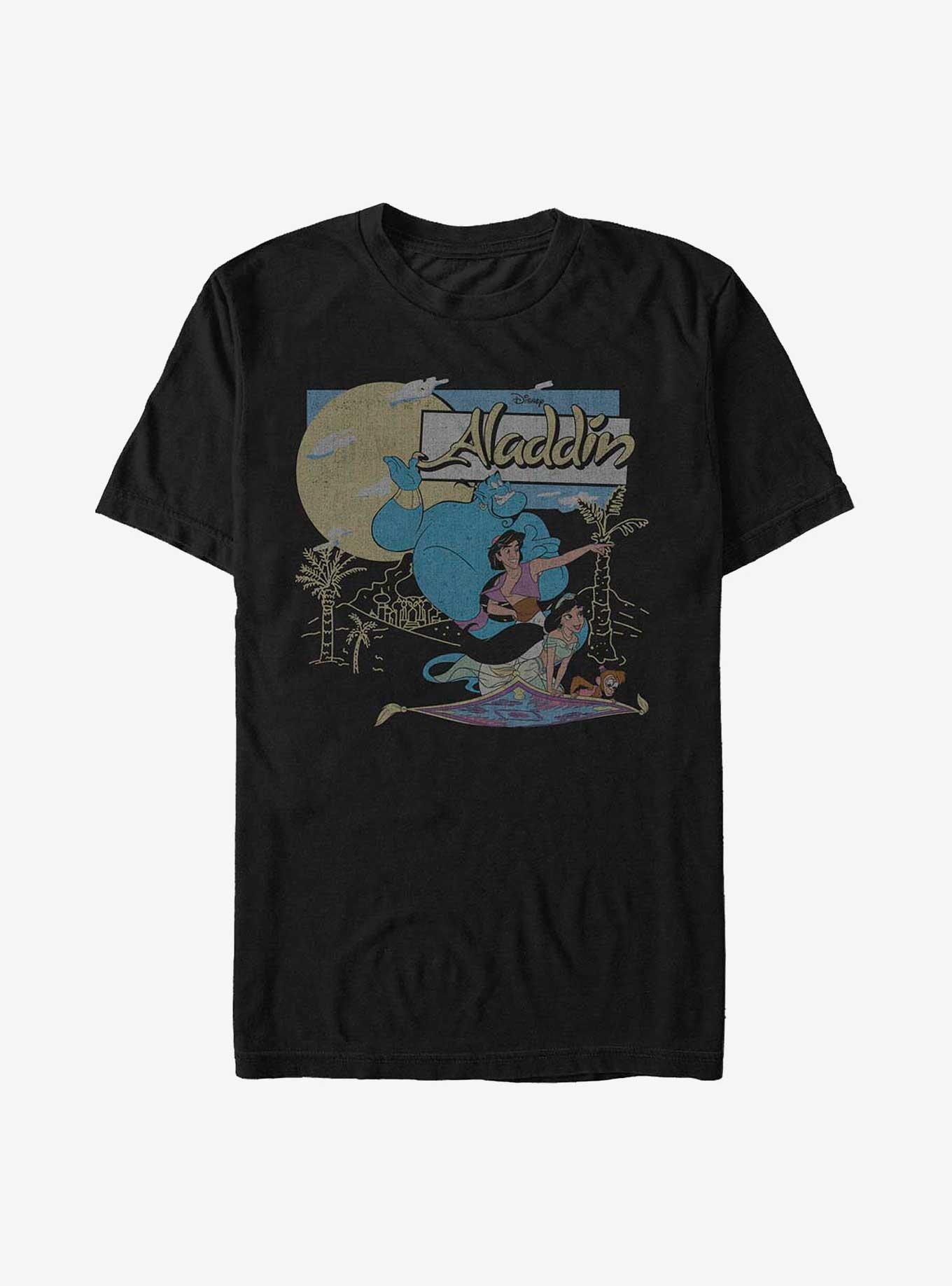 Disney Aladdin Carpet Ride Adventures T-Shirt, BLACK, hi-res