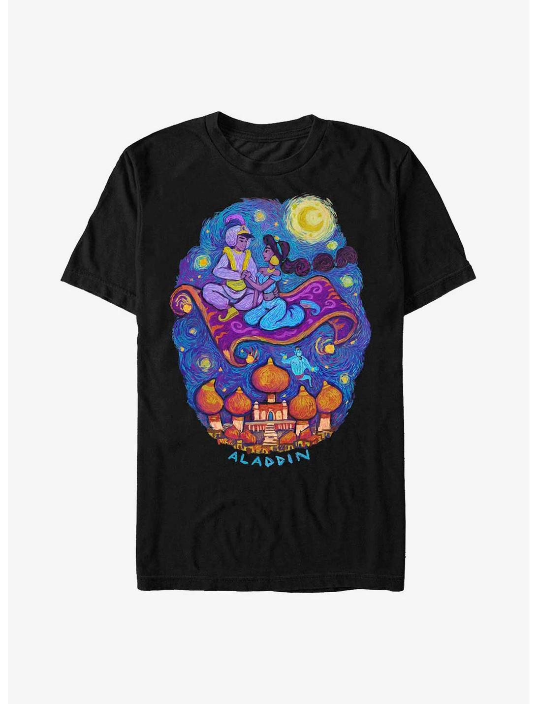 Disney Aladdin Starry Carpet Ride T-Shirt, BLACK, hi-res