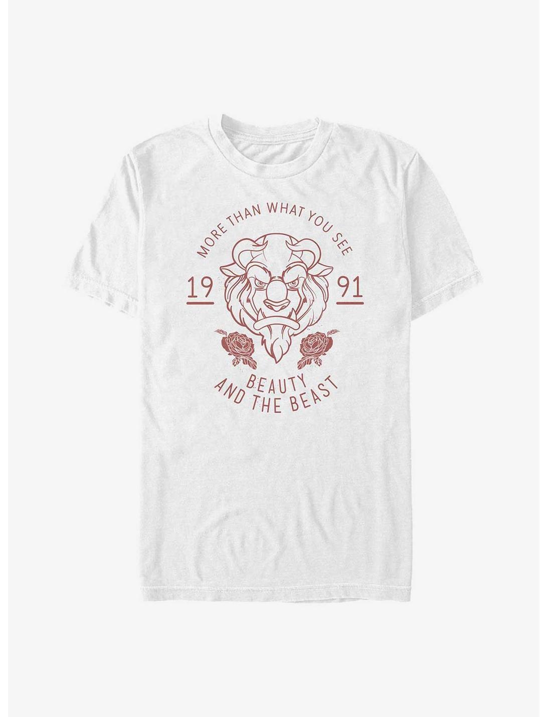 Disney Beauty and the Beast More Than What You See T-Shirt, WHITE, hi-res