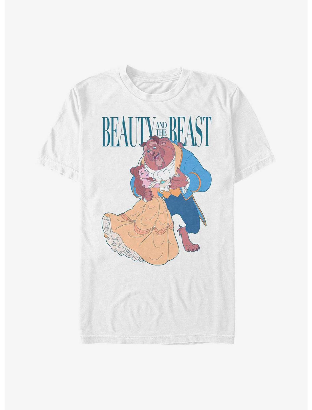 Disney Beauty and the Beast Vintage Beauty T-Shirt, WHITE, hi-res