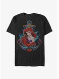Disney The Little Mermaid Ariel Anchors Away T-Shirt, BLACK, hi-res