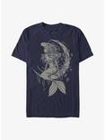 Disney The Little Mermaid Ariel In A Different Space T-Shirt, NAVY, hi-res