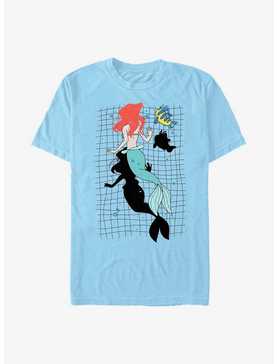 Disney The Little Mermaid Ariel and Flounder Take A Swim T-Shirt, , hi-res