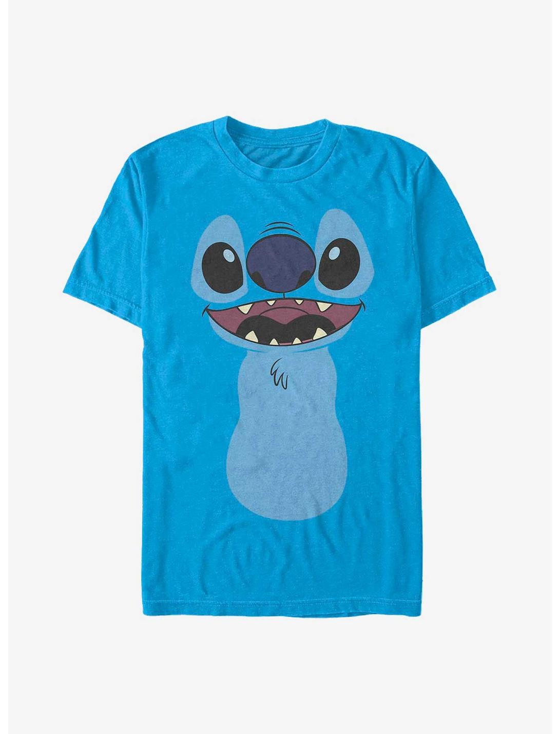 Disney Lilo & Stitch Big Belly Stitch T-Shirt, TURQ, hi-res
