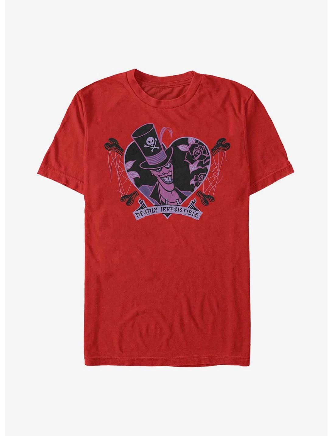 Disney The Princess and the Frog Dr. Facilier Deadly Irresistible T-Shirt, RED, hi-res