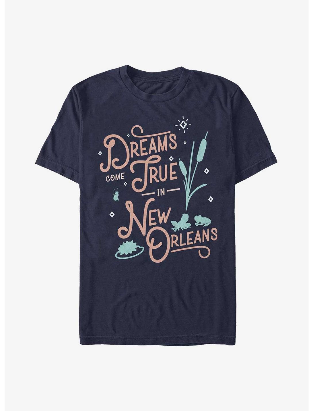 Disney The Princess and the Frog Dreams Come True In New Orleans T-Shirt, NAVY, hi-res