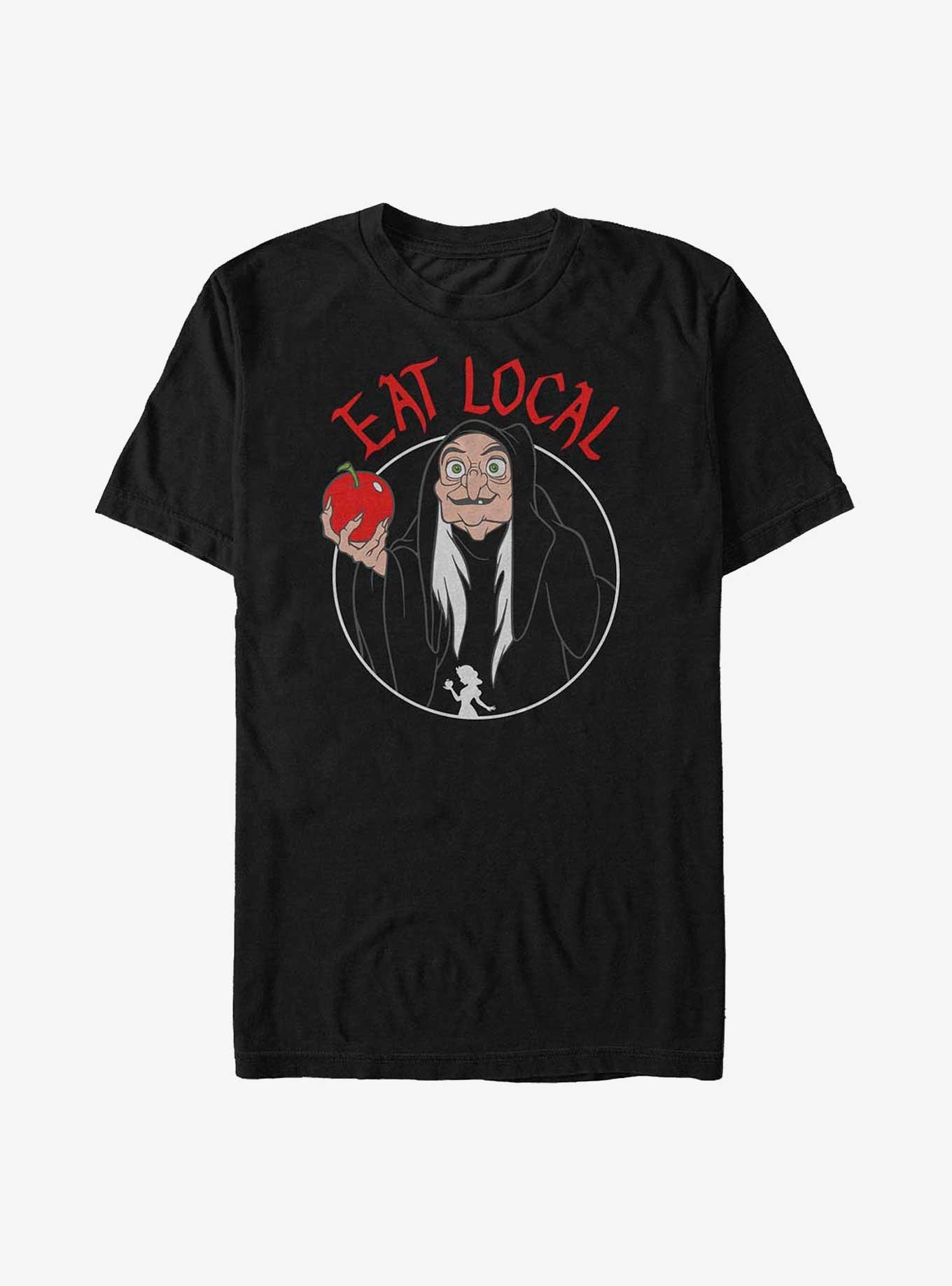 Disney Snow White and the Seven Dwarfs How About Them Apples T-Shirt, BLACK, hi-res