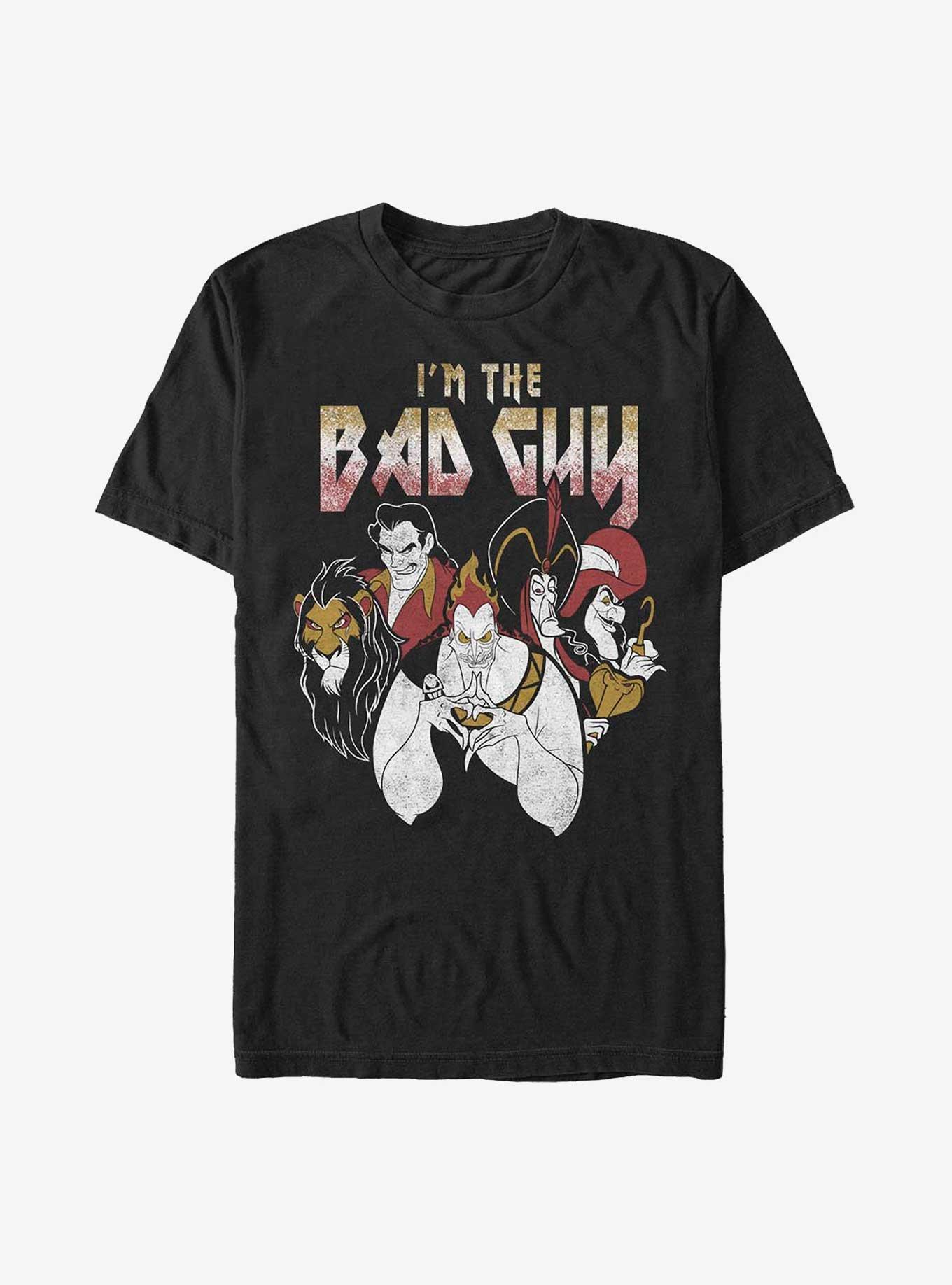 Disney Villains I'm The Bad Guy T-Shirt, BLACK, hi-res
