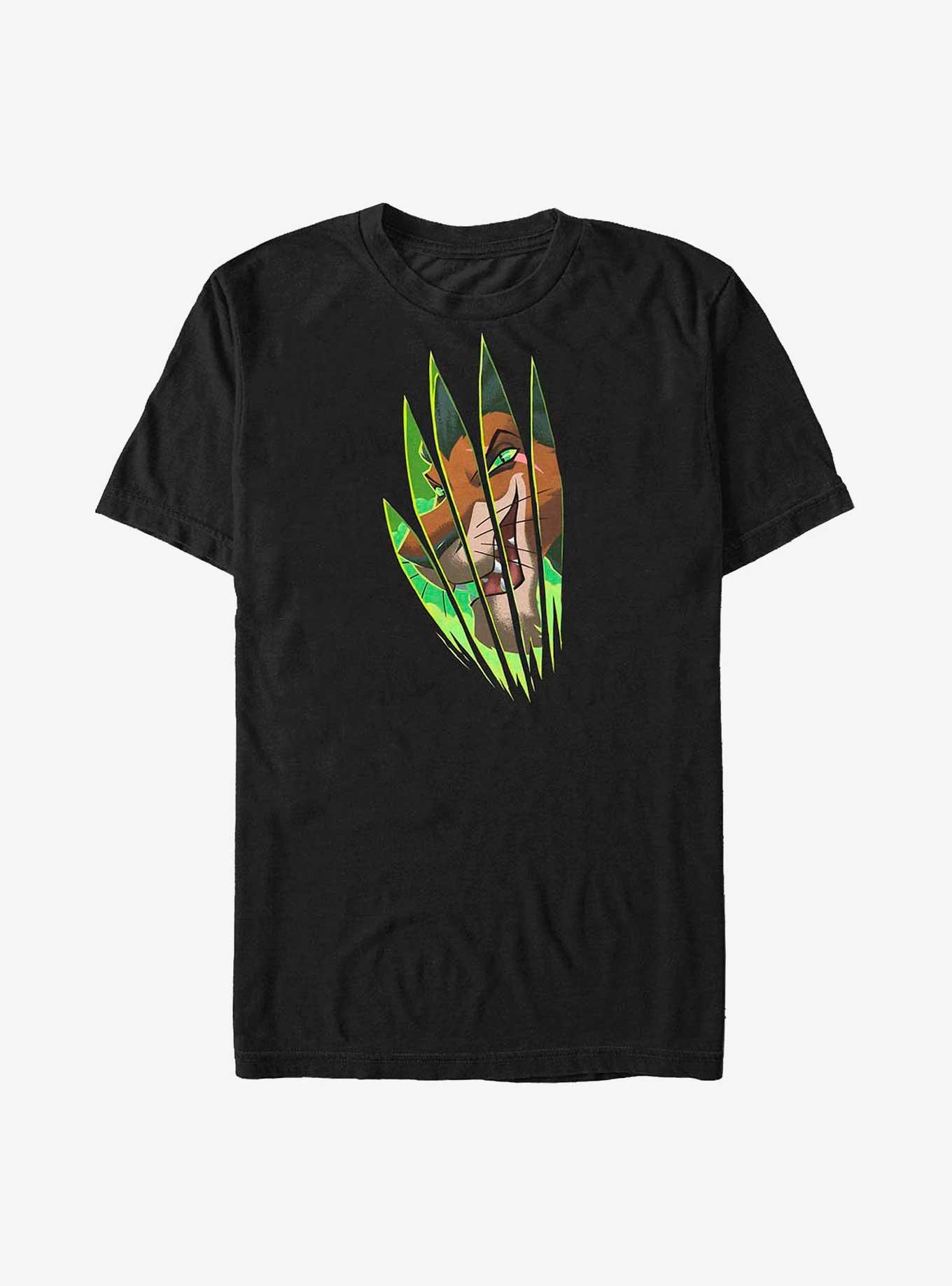 Disney Villains Scar Slash T-Shirt, BLACK, hi-res