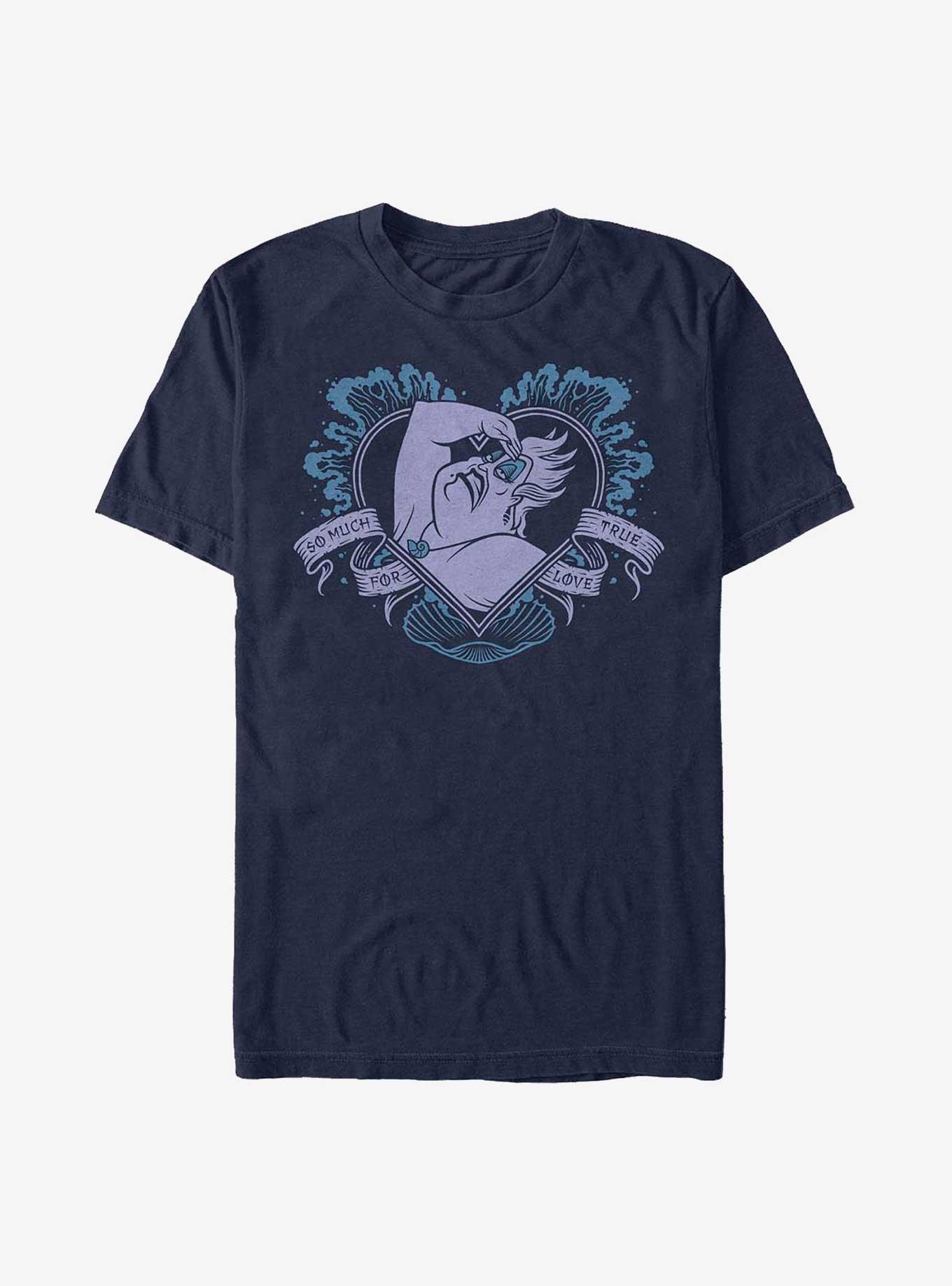 Disney Villains Ursula So Much For True Love T-Shirt, NAVY, hi-res