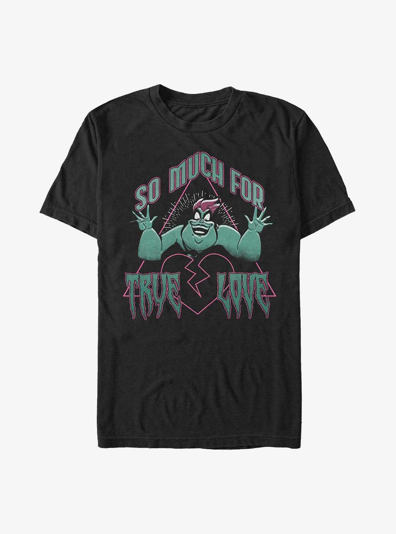 Disney Villains Ursula So Much For True Love T-Shirt, BLACK, hi-res