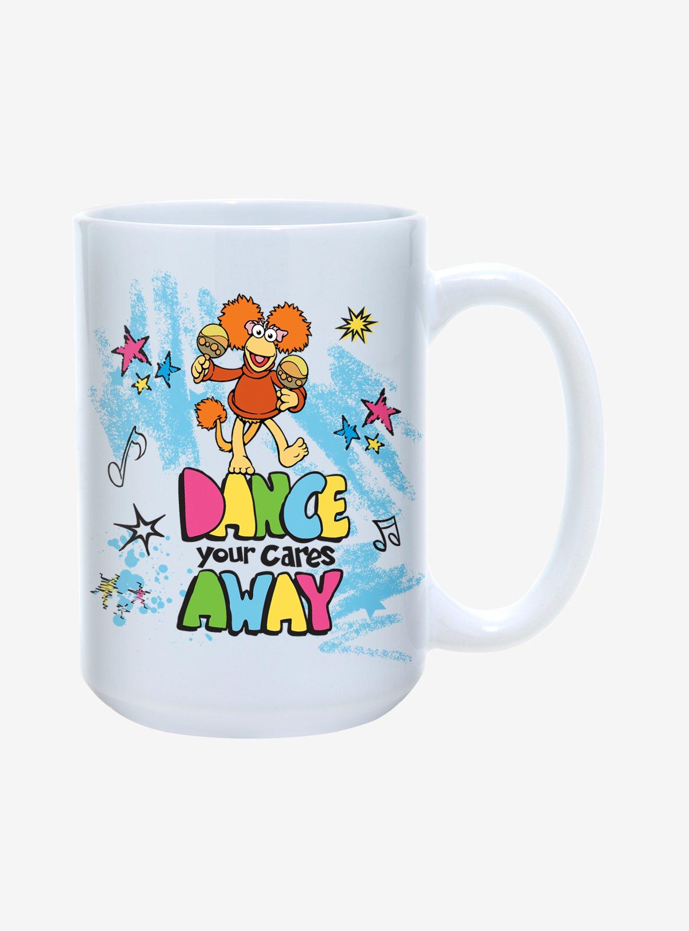Jim Henson's Fraggle Rock Red Dance Your Cares Away Mug 15oz, , hi-res