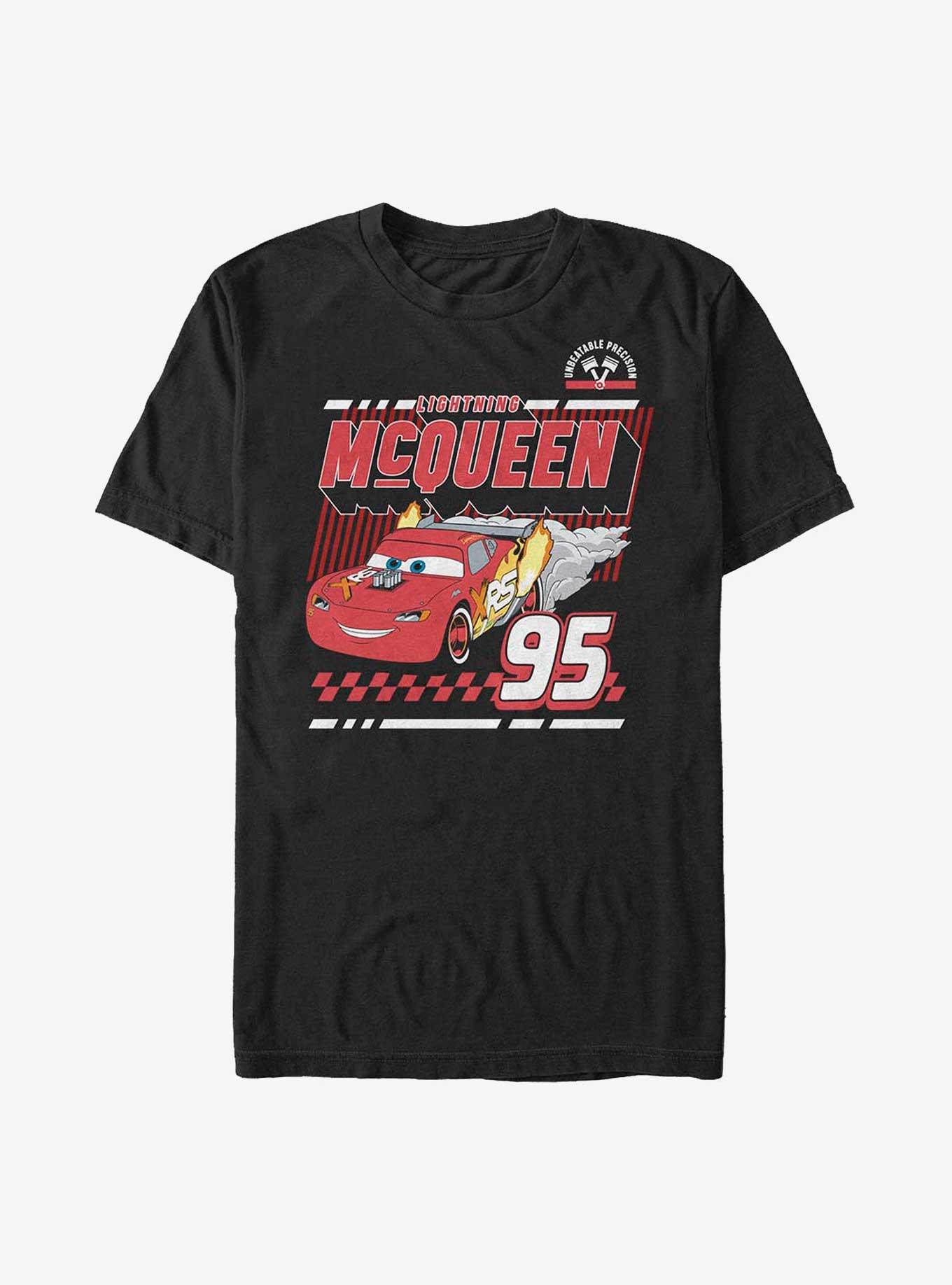 Disney Pixar Cars Lightning McQueen Kachow T-Shirt, BLACK, hi-res