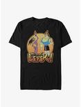 Disney The Emperor's New Groove Yzma and Kronk Wrong Lever T-Shirt, BLACK, hi-res